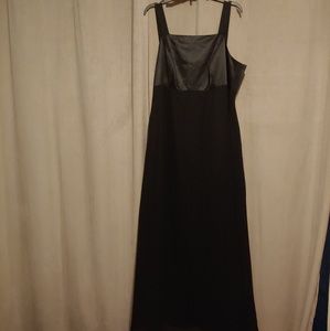 Black maxi dress